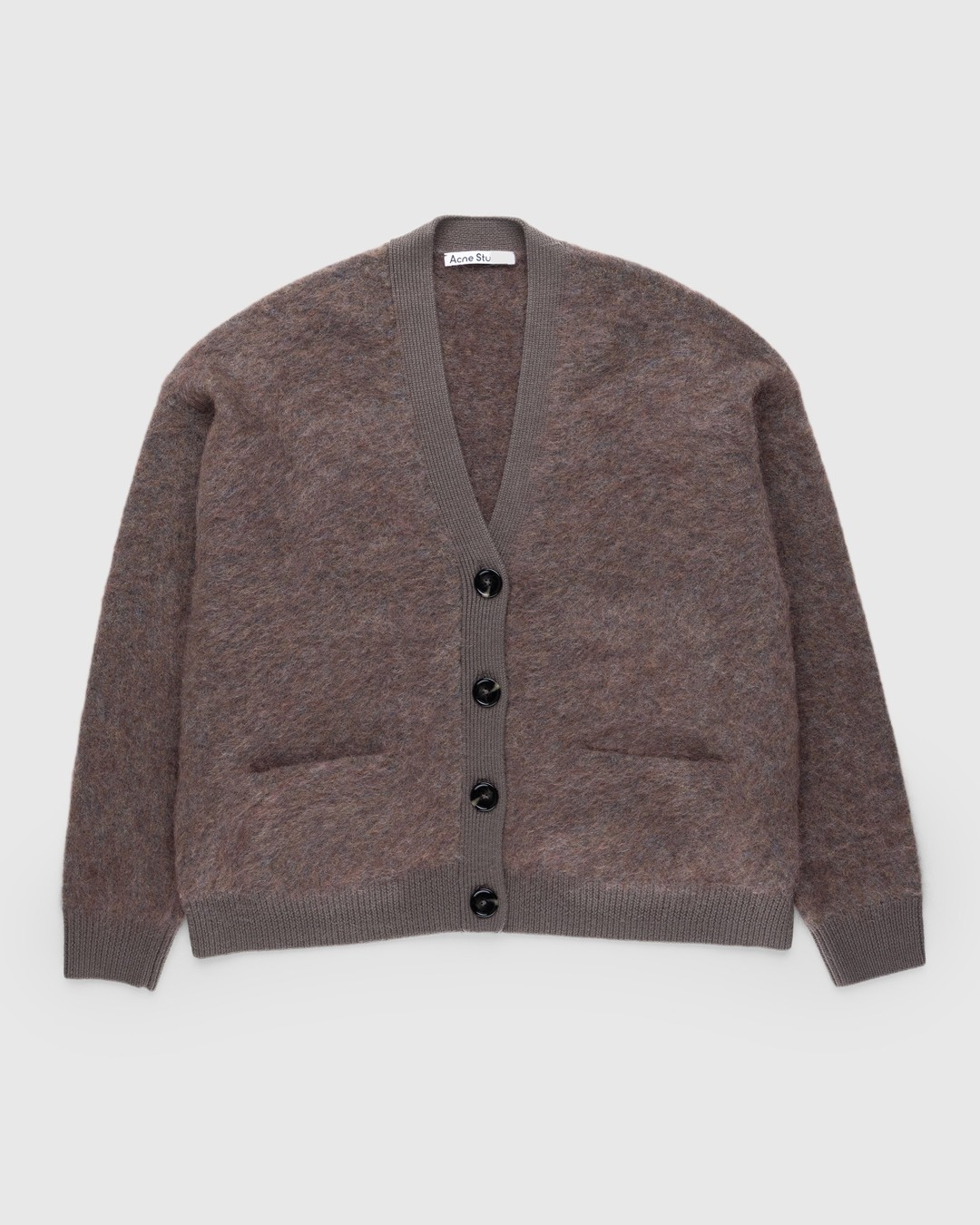 Acne Studios Mohair Cardigan Brown Highsnobiety Shop